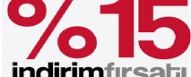 İkinci kiralamalarda % 15 indirim !